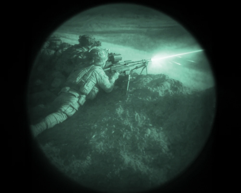 ATN PS31 BNVD-51 close-up of the optics