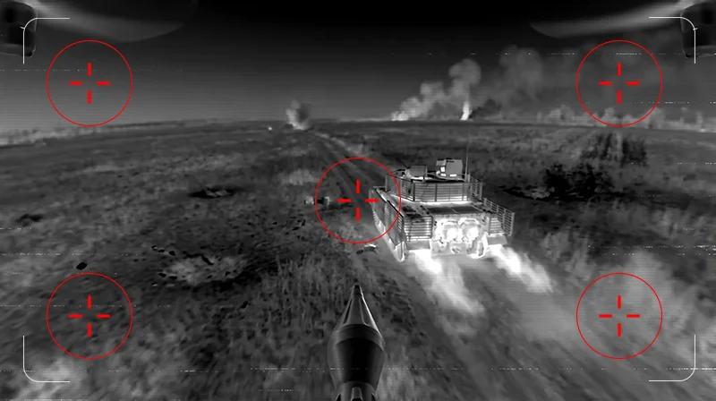 UTIM edge-to-edge thermal sharpness test image